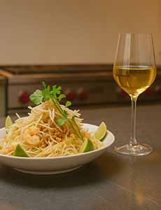 Pad Thai With White Wine