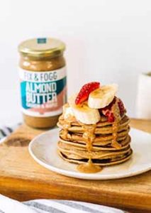 Pancakes With Almond Butter Fix & Fogg