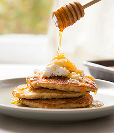 Pancakes With Honey