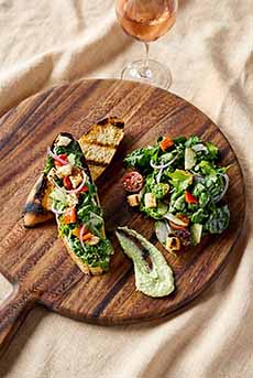 Panzanella Crostini