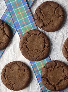 Ginger-Flavored Shortbread