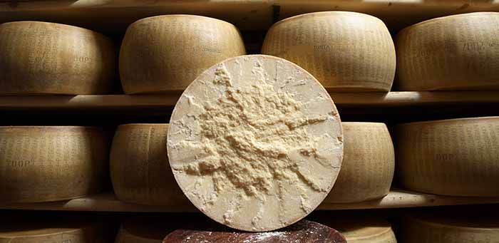 Wheels Of Parmigiano Reggiano
