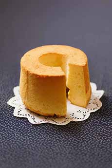 Passover Sponge Cake On A Doily