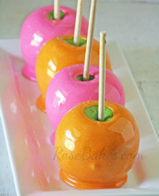 Easter Candy Apples