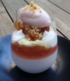 peaches-and-cream-mousse-eric-cobbknifedallas | The Nibble Webzine Of ...