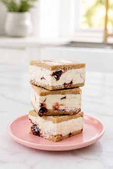 Peanut Butter & Jelly Ice Cream Sandwiches