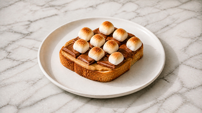 Peanut Butter S'mores Sandwich