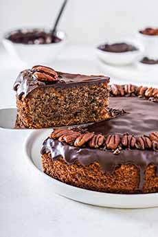Chocolate Pecan Torte
