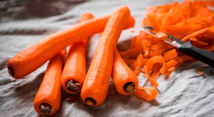 Peeled Carrots