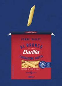 A Box Of Penne Rigate From Barilla Al Bronzo