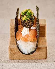 Philadelphia Sushi Roll Taco-Style