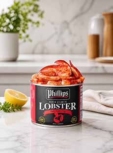 A Can Of Phillips Lobster Claws