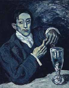 Picasso, The Absinthe Drinker