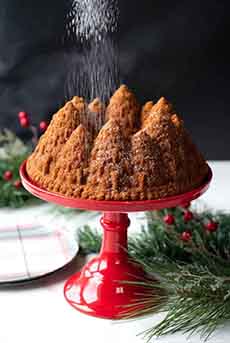 Pine Forest Bundt Cake