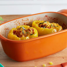 Pizza Stuffed Peppers