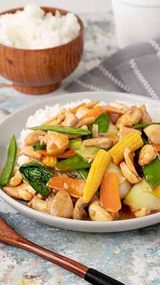 A Plate Of Chop Suey