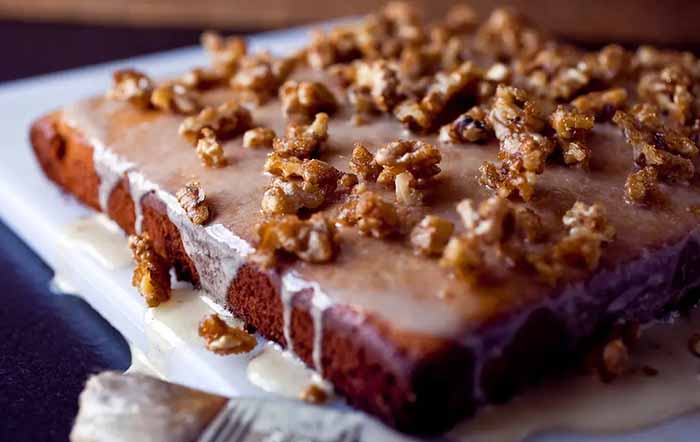 Pomegranate Molasses Butter Cake