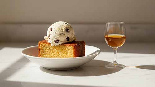 Pound Cake A La Mode