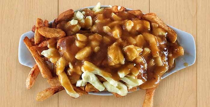 A Plate Of Poutine