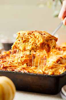 Spicy Pumpkin Lasagna