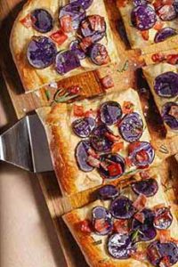 Purple Potato Pizza Recipe