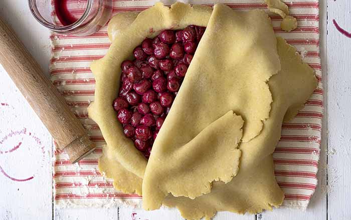 Unbaked Cherry Pie