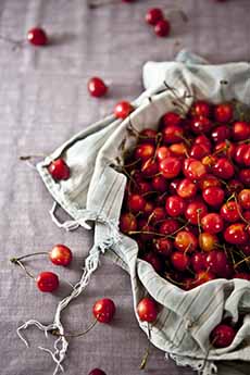 Bowl Of Queen Anne Cherries