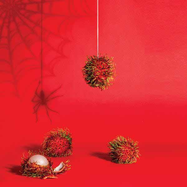 Rambutan Halloween Spiders