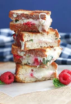 Raspberry Grilled Cheese Sandwich
