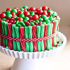 Christmas Candy Cake
