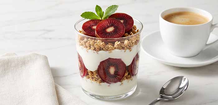 Red Kiwi Yogurt Parfait