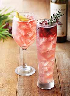 Red Wine Spritz Drinks