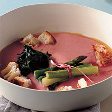 Savory Rhubarb Soup