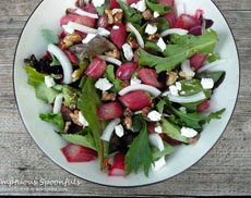 Rhubarb Salad Recipe