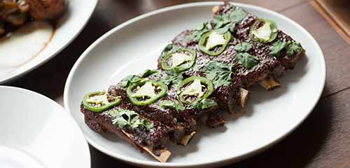 Ribs With Jalapeno & Cilantro