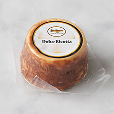 A round of Ricotta Dolce cheese