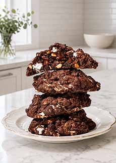 Rocky Road Cookies