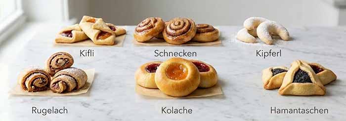 Rugelach & Similar Cookies/Pastries