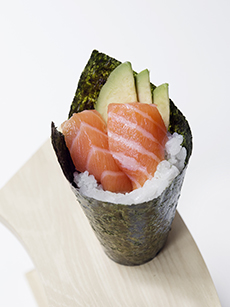 Salmon Avocado Hand Roll