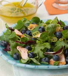 Salad With Blueberries