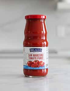Jar Of DeLallo Tomato Puree
