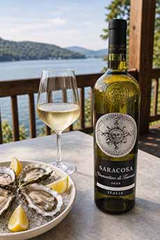 Vermentino With Oysters