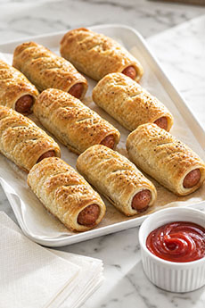 A Tray Of Sausage Rolls