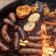 Sausages On The Grill