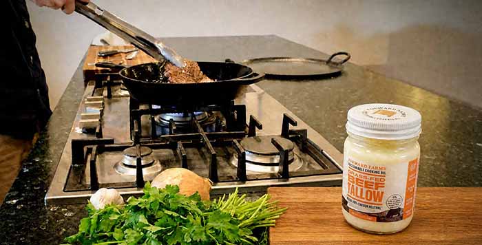 Searing Steak In Beef Tallow