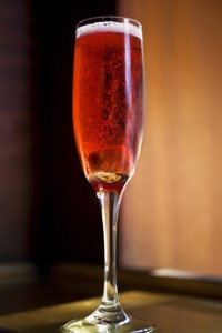 Valentine Champagne Cocktail