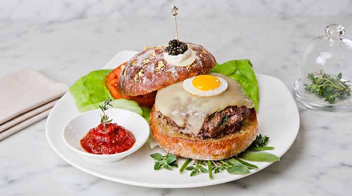 The Serendipity 3 $295 cheeseburger.