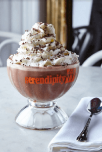 Serendipity Restaurant's Frozen Hot Chocolate