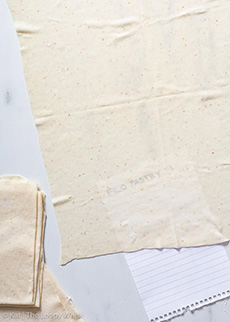 A Sheet Of Phyllo Dough