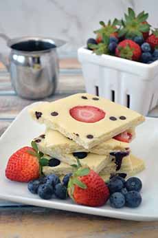 A Platter Of Sheet Pan Pancakes